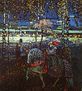 Wassiliy Kandinsky, Lovers on Horseback, 1903